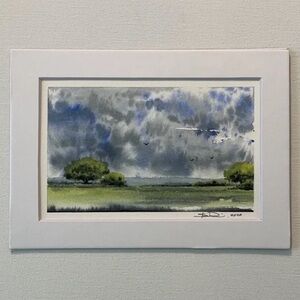 Original Watercolor Landscape Painting by me (Shannon Perrie/Perrie…